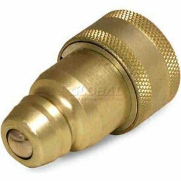 Apache Apache Hydraulic Quick Coupler 39041600, ISO Male Tip To JD "Cone" Style Body 39041600